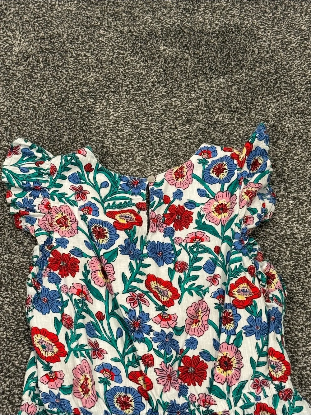 Vineyard Vines Girls A-Line Floral Dress
